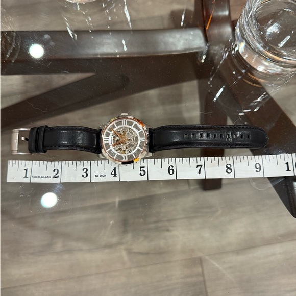 Fossil Men's Skeleton Dial Gents Fossil Townsman Watch Collection. Model: ME3041 - Picture 5 of 8